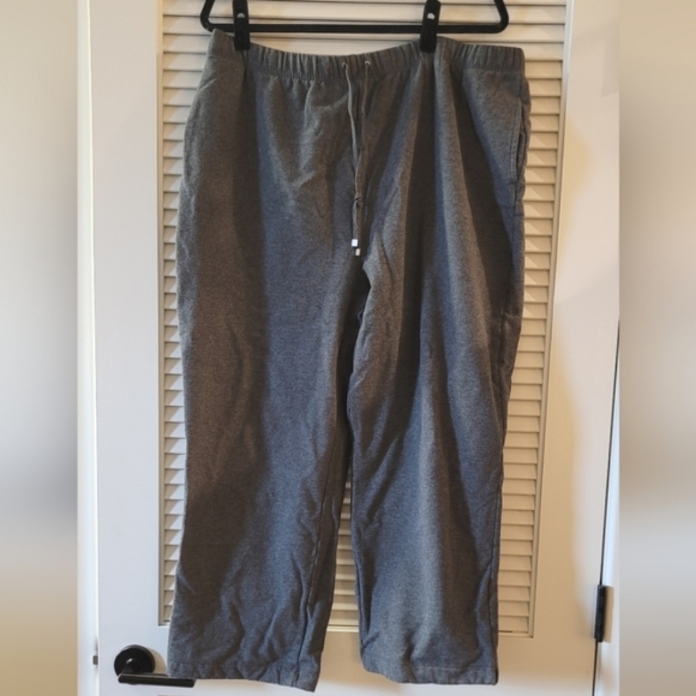 Charter Club Woman - (Plus-Size) Grey Lounge Pants With Drawstring & Pockets
